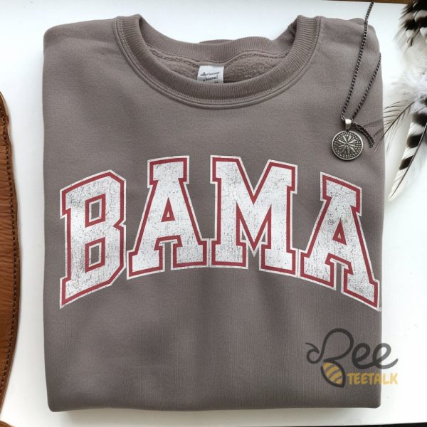 Bama Alabama Football T Shirt Sweatshirt Hoodie Crimson Tide Tee beeteetalk 1 2