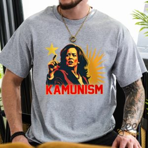 Kamunism Shirt Im Not With Her Kamala Harris Communist Tee beeteetalk 3 2