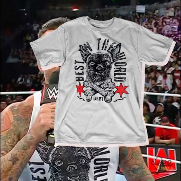 Wwe Cm Punk Larry Shirt Best In The World Bitw Ringer Shirt At Wwe Raw beeteetalk 1