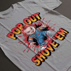 Pop Out And Show Em Chucky Shirt Hip Hop Halloween Horror Gift beeteetalk 6