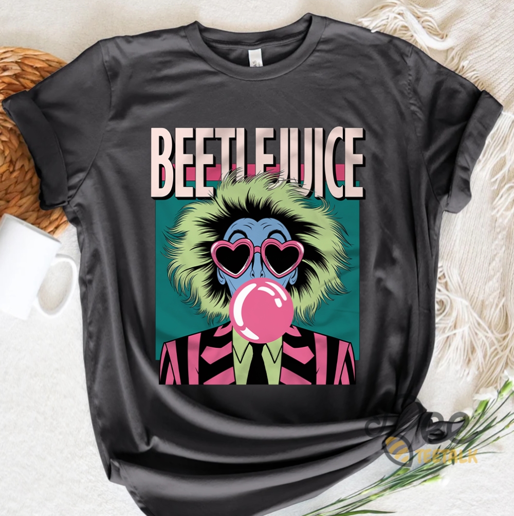 Beetlejuice Bubblegum Shirt For Halloween