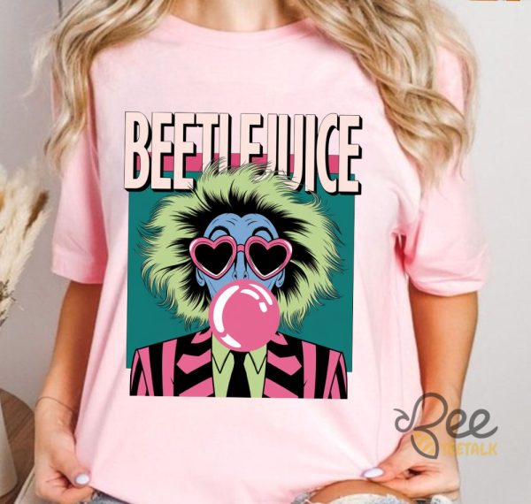 Beetlejuice Bubblegum Shirt For Halloween beeteetalk 5