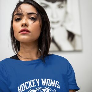 Hockey Moms Social Club Shirt Sports Mom Loud And Proud Graphic Crewneck Tee beeteetalk 2