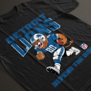 Vintage Detroit Lions Football Shirt Defend The Den beeteetalk 5