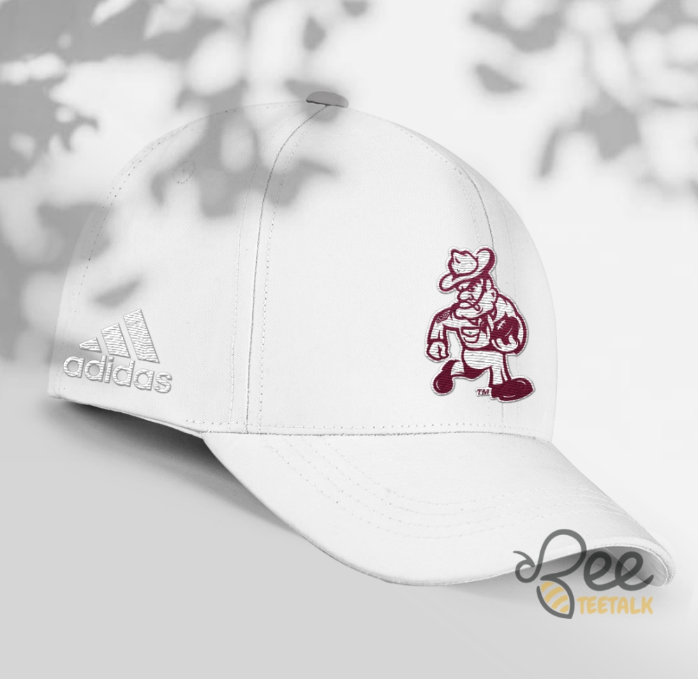 Adidas Aggies Ol Sarge Texas Am Football Embroidered Baseball Hat