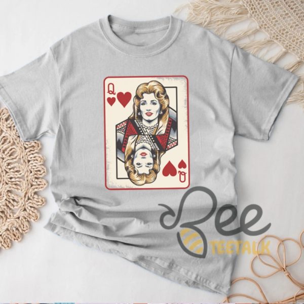 Dolly Parton Queen Of Hearts Card Shirt beeteetalk 4