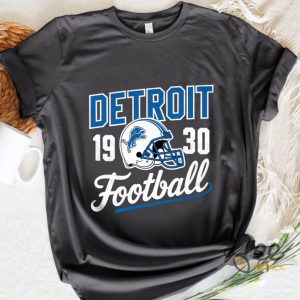 Retro Detroit Lions Football Helmet 1930 Vintage Shirt beeteetalk 5