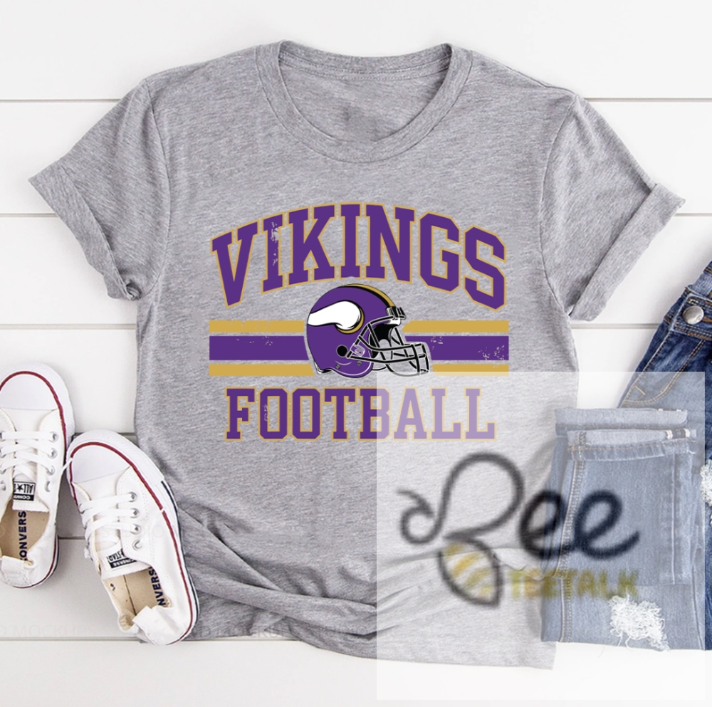 Vintage Minnesota Vikings Football T Shirt Sweatshirt Hoodie Trendy Game Day Shirt