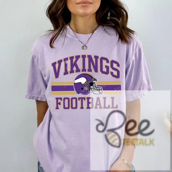 Vintage Minnesota Vikings Football T Shirt Sweatshirt Hoodie Trendy Game Day Shirt beeteetalk 2 2