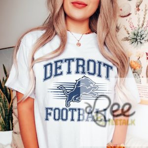 Detroit Lions Football Vintage Crewneck Sweatshirt T Shirt Hoodie Detroit Game Day Tee beeteetalk 4 1