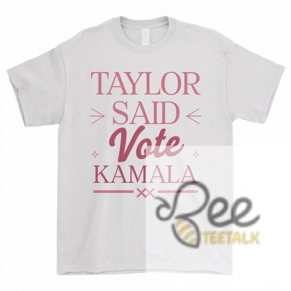 Taylor Swift Said Vote Kamala Harris Shirt Swifties Endorsement Vmas  2024 Tee