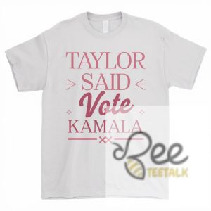 Taylor Swift Said Vote Kamala Harris Shirt Swifties Endorsement Vmas 2024 Tee beeteetalk 2