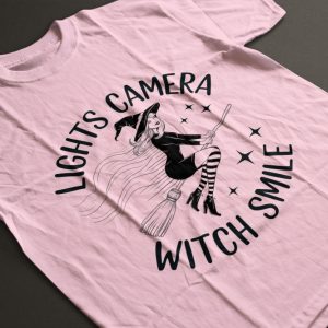 Taylor Swift Lights Camera Witch Smile T Shirt Sweatshirt Hoodie Cute Halloween Gift beeteetalk 2