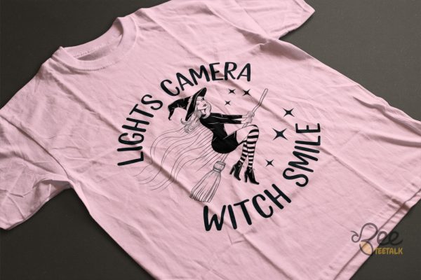 Taylor Swift Lights Camera Witch Smile T Shirt Sweatshirt Hoodie Cute Halloween Gift beeteetalk 2