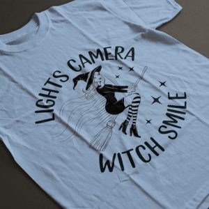 Taylor Swift Lights Camera Witch Smile T Shirt Sweatshirt Hoodie Cute Halloween Gift beeteetalk 3