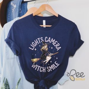 Swiftie Inspired Lights Camera Witch Smile Halloween T Shirt Sweatshirt Hoodie Cute Gift For Fans beeteetalk 5