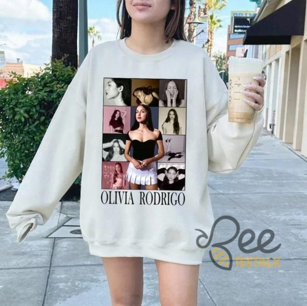 Olivia Rodrigo Sweatshirt T Shirt Hoodie Guts Tour Track List Shirt Olivia Rodrigo Eras Tour Album Tee beeteetalk 1