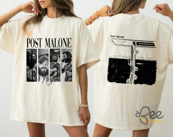 Posty Malone F1 Trillion Tour Shirt Country Cowboy Post Concert Shirt Vintage 90S Rap Tour Tee beeteetalk 4