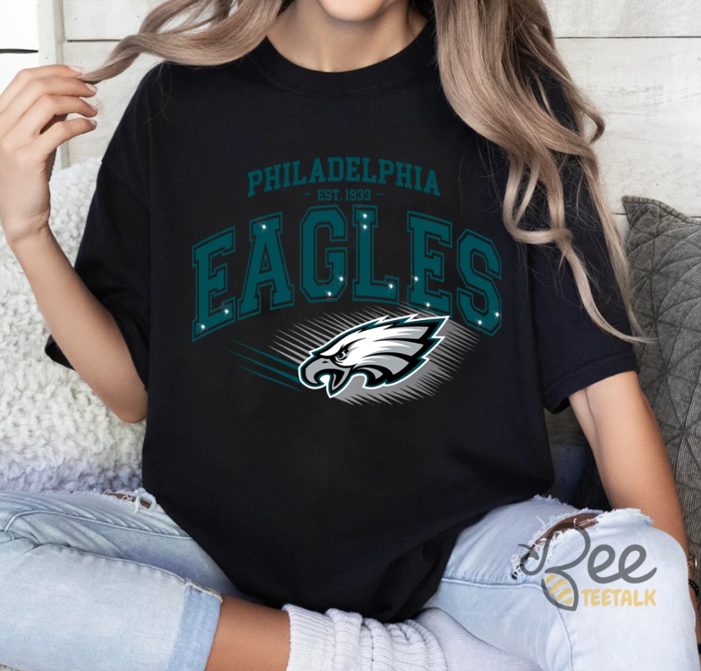 Vintage Philadelphia Shirt Green Eagles Sweatshirt Philadelphia Football Fan Gift Eagles Tee Game Day T Shirt