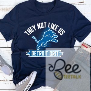 Vintage Detroit Lions Football Tshirt Sweatshirt Hoodie They Not Like Us Detroit Grit Game Day Tee Shirt beeteetalk 2