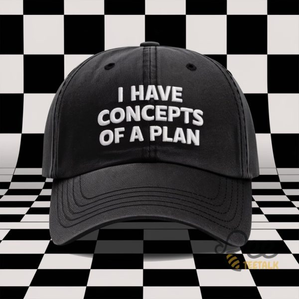 I Have Concepts Of A Plan Maga Hat Funny Debate Kamala Harris Walz 2024 Madam President Funny Election Embroidered Baseball Hat beeteetalk 2