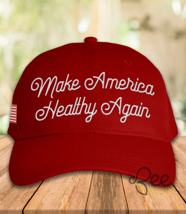 Make America Healthy Again Maga Hat Rfk Campaign Embroidered Baseball Cap beeteetalk 5