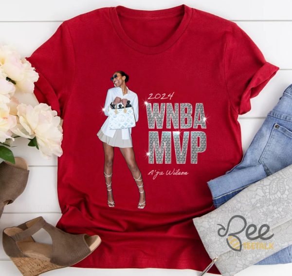 Aja Wilson Mvp Shirt Wnba 2024 Winner Basketball Gift beeteetalk 1