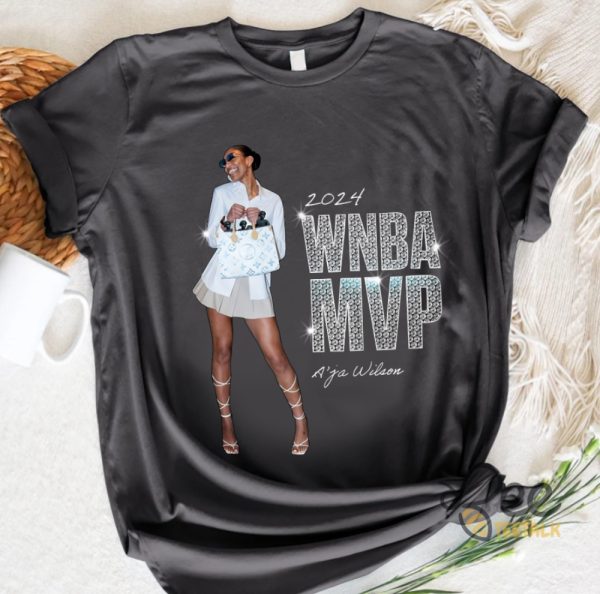 Aja Wilson Mvp Shirt Wnba 2024 Winner Basketball Gift beeteetalk 2