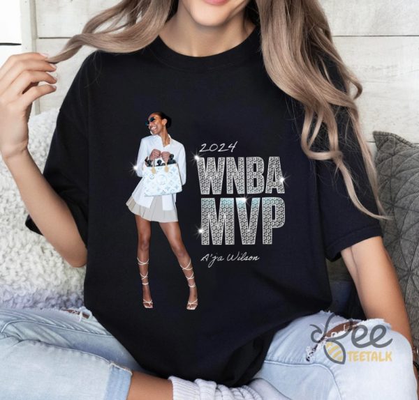 Aja Wilson Mvp Shirt Wnba 2024 Winner Basketball Gift beeteetalk 4