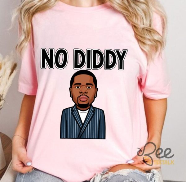 No Diddy South Park T Shirt Sweatshirt Hoodie Rapper Sean P Diddy Combs In Prison Funny Tee Freak Off Meme Funny Baby Oil Shirt beeteetalk 2