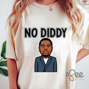 No Diddy South Park T Shirt Sweatshirt Hoodie Rapper Sean P Diddy Combs In Prison Funny Tee Freak Off Meme Funny Baby Oil Shirt beeteetalk 4