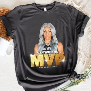 Aja Wilson Mvp Shirt 2024 Wnbas Unanimous Mvp Shirt Las Vegas Ace Shirt beeteetalk 2