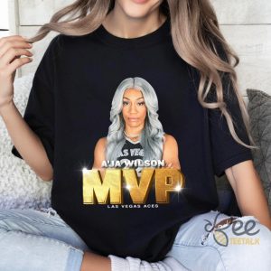 Aja Wilson Mvp Shirt 2024 Wnbas Unanimous Mvp Shirt Las Vegas Ace Shirt beeteetalk 3