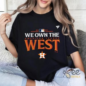 Houston Baseball Shirt 2024 Astros Al West Division Champions T Shirt Sweatshirt Hoodie Astros Shirt beeteetalk 2