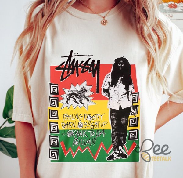 Vintage Stussy Bob Marley Shirt Reggae Shirt 80S Jamaican Music Shirt beeteetalk 1