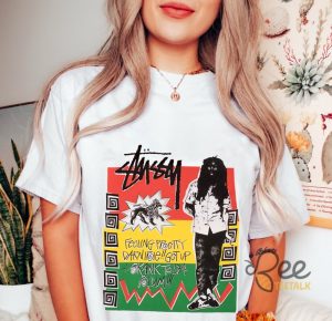 Vintage Stussy Bob Marley Shirt Reggae Shirt 80S Jamaican Music Shirt NEW - | Beeteetalk High-quality Image