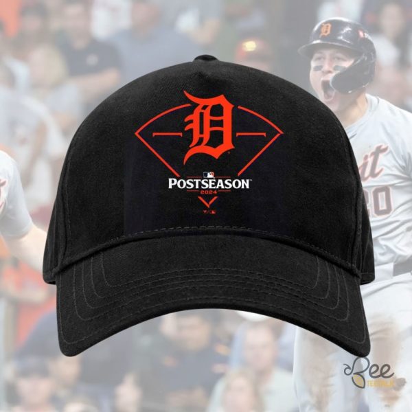 Detroit Tigers Postseason Embroidered Baseball Hat 2024 Around The Horn Mlb Cap beeteetalk 1