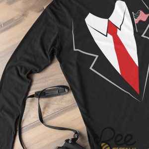 Funny Donald Trump Halloween Costume President Donald Trump Suit And Tie Easy Cosplay T Shirt Sweatshirt Hoodie beeteetalk 2