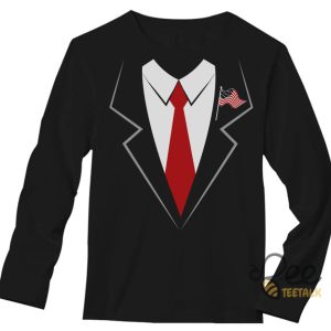 Funny Donald Trump Halloween Costume President Donald Trump Suit And Tie Easy Cosplay T Shirt Sweatshirt Hoodie beeteetalk 6