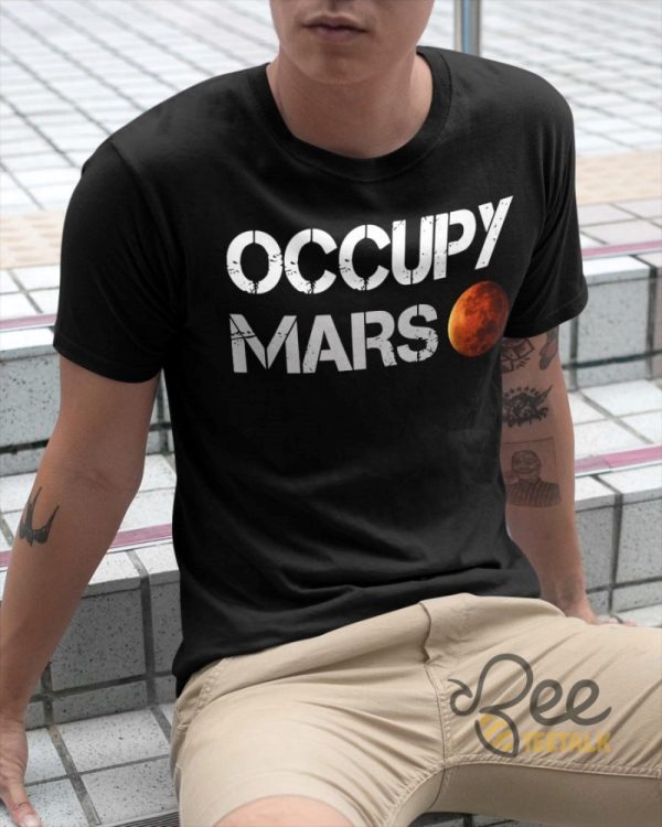 Elon Musk Occupy Mars Shirt Donald Trump With Spacex T Shirt Sweatshirt Hoodie beeteetalk 2