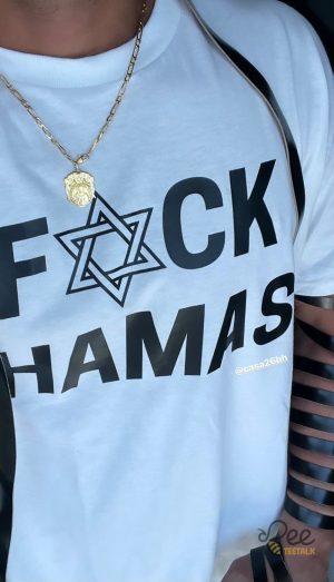 Fuck Hamas Shirt Free Palestine T Shirt Sweatshirt Hoodie Anti Hamas Shirts - | Beeteetalk High-quality Image
