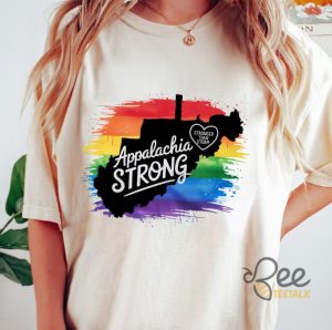 Appalachia Strong T Shirt Sweatshirt Hoodie Hurricane Helene Disaster Relief Stronger Than The Storm Tee - | Beeteetalk High-quality Image