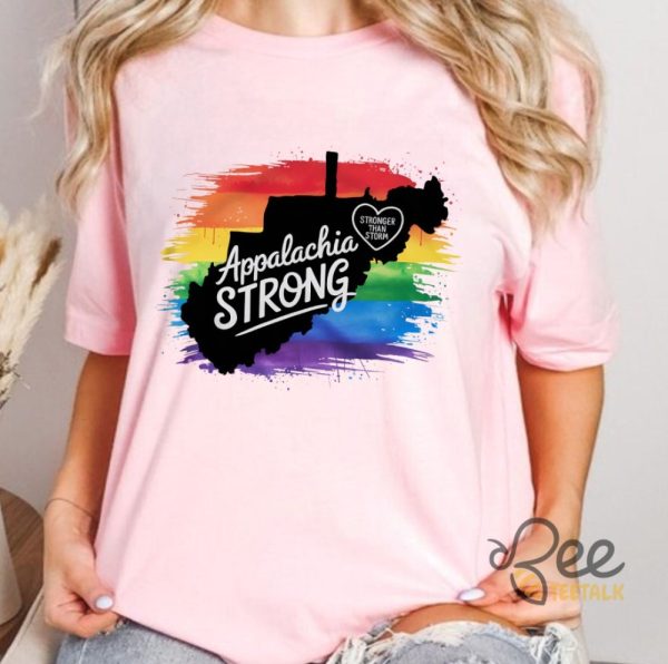 Appalachia Strong T Shirt Sweatshirt Hoodie Hurricane Helene Disaster Relief Stronger Than The Storm Tee beeteetalk 4