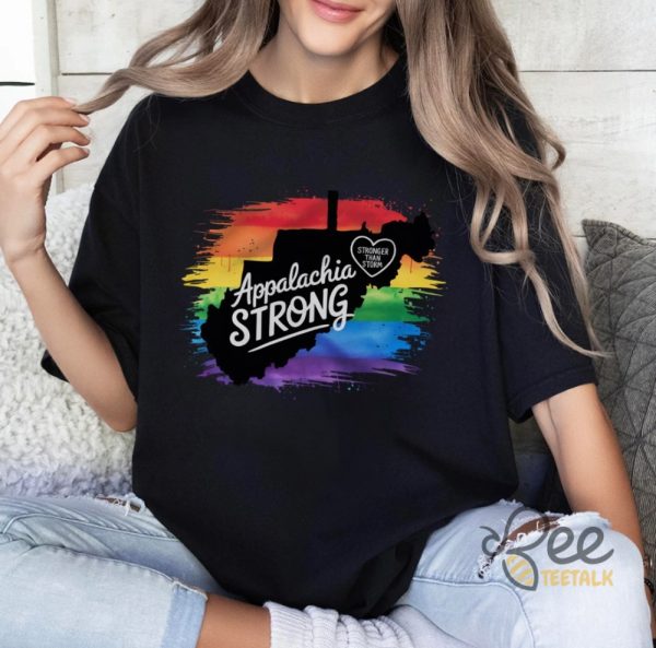 Appalachia Strong T Shirt Sweatshirt Hoodie Hurricane Helene Disaster Relief Stronger Than The Storm Tee beeteetalk 5