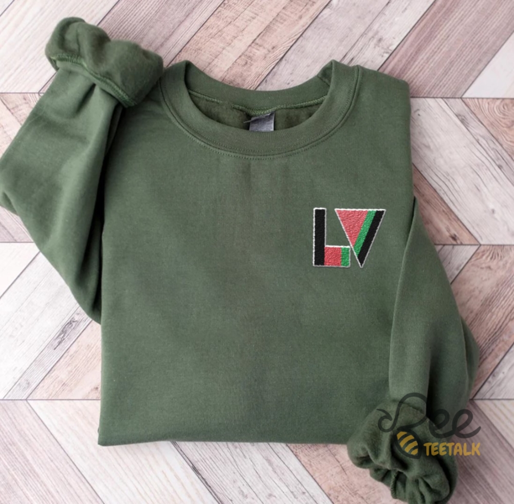 Lv Hasmas Embroidered T Shirt Sweatshirt Hoodie Louis Vuitton Free Palestine Shirt Anti Hamas Gift beeteetalk 1