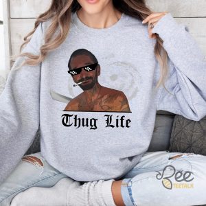 Lieutenant Dan Thug Life T Shirt Sweatshirt Hoodie Hurricane Milton Category 5 Shirt beeteetalk 4