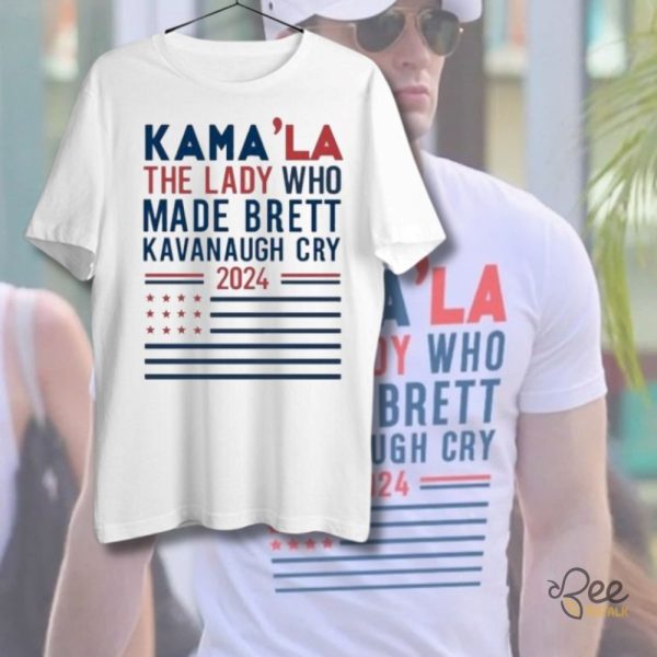 Captain America Kamala The Lady Who Made Brett Kavanaugh Cry 2024 Shirt Comma La Harris Shirts beeteetalk 1