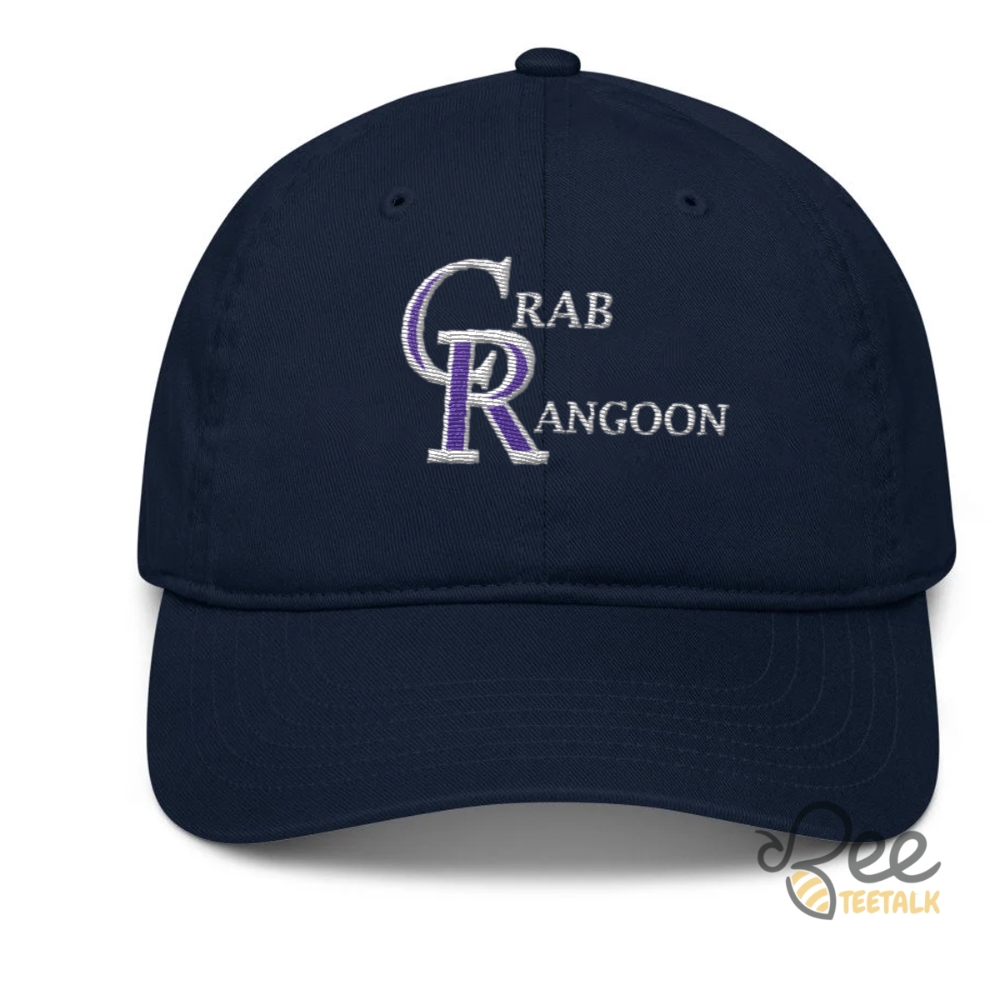 Crab Rangoon Embroidered Baseball Hat 2024 beeteetalk 1