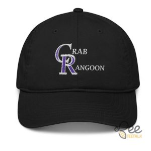 Crab Rangoon Embroidered Baseball Hat 2024 beeteetalk 2