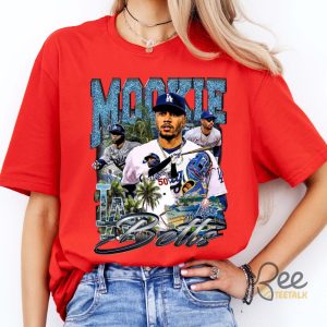 Mookie Betts Bootleg T Shirt Sweatshirt Hoodie La Dodgers Baseball Graphic Tee beeteetalk 2